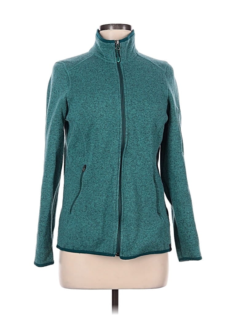 Pre-owned L.l.bean Track Jacket In Teal