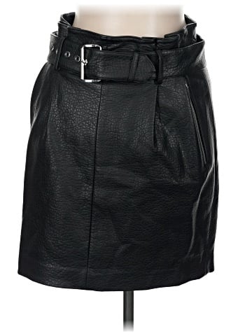 MICHAEL Michael Kors Faux Leather Skirt (view 1)
