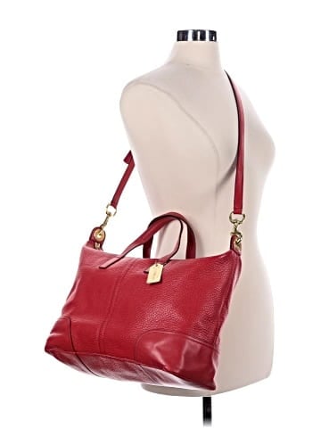 Coach Factory Leather Satchel (view 2)