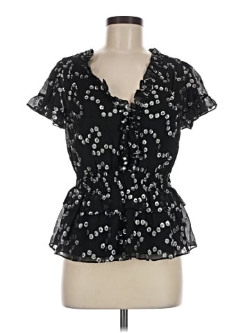 Rebecca Taylor Short Sleeve Blouse (view 1)