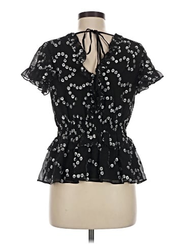 Rebecca Taylor Short Sleeve Blouse (view 2)
