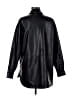 Zara 100% Polyester Black Coat Size M - photo 2