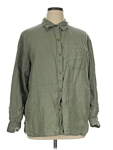 Athleta Long Sleeve Button-Down Shirt (view 1)
