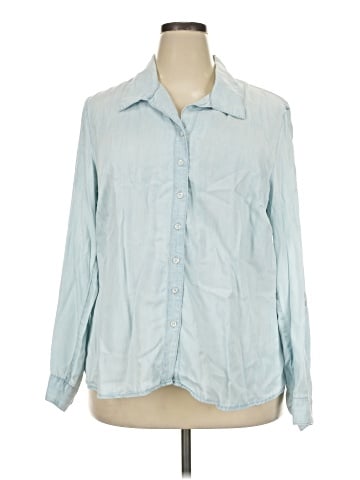 Coldwater Creek Long Sleeve Button-Down Shirt (view 1)