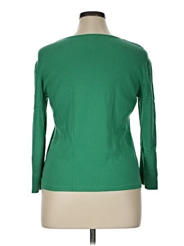 Lauren by Ralph Lauren 3/4 Sleeve T-Shirt (view 2)