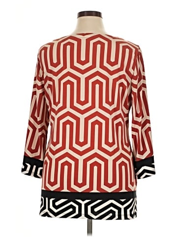 JM Collection Long Sleeve Blouse (view 2)