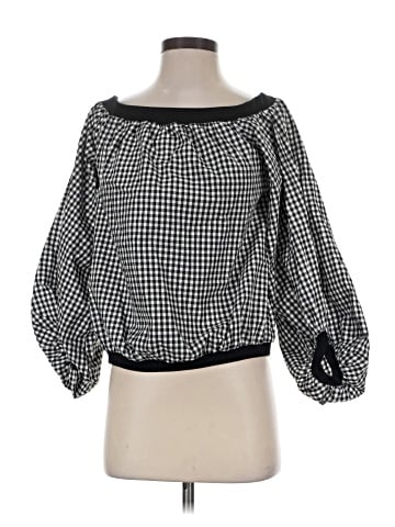 7 For All Mankind 3/4 Sleeve Blouse (view 1)