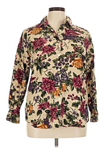Cabin Creek Long Sleeve Button-Down Shirt (view 1)