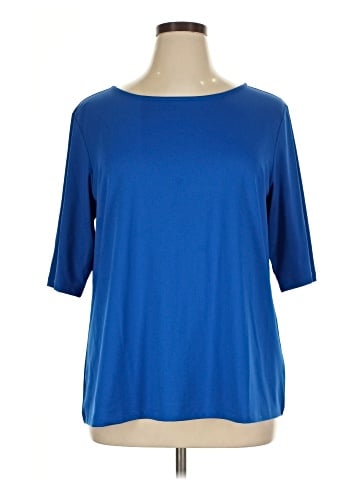 Susan Graver 3/4 Sleeve T-Shirt (view 1)