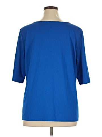 Susan Graver 3/4 Sleeve T-Shirt (view 2)
