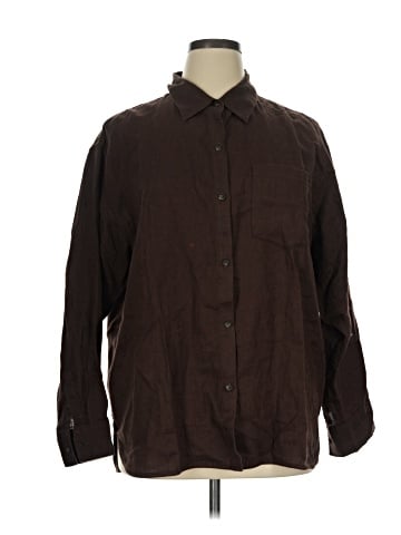 Athleta Long Sleeve Button-Down Shirt (view 1)