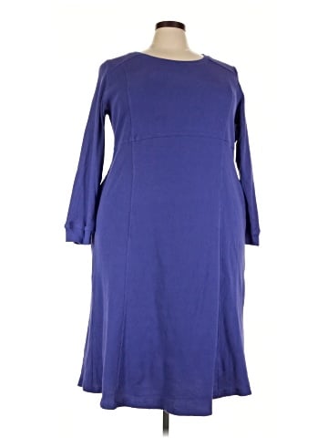 Woman Within Casual Dress (view 1)