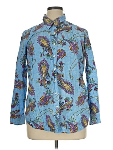 Talbots Outlet Long Sleeve Button-Down Shirt (view 1)