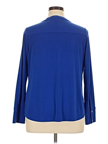 Dana Buchman Long Sleeve Blouse (view 2)
