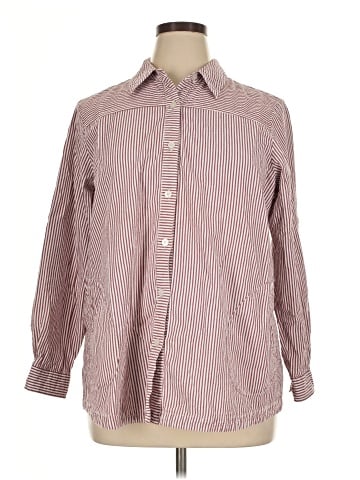 Joan Rivers Long Sleeve Button-Down Shirt (view 1)