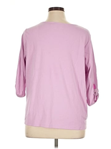 Quacker Factory 3/4 Sleeve Top (view 2)