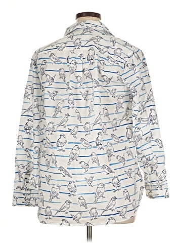 Talbots Long Sleeve Button-Down Shirt (view 2)