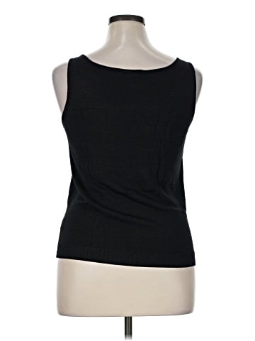 Lauren by Ralph Lauren Sleeveless Silk Top (view 2)