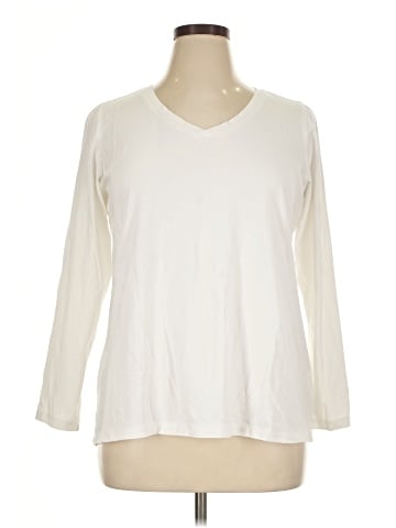 Susan Graver 3/4 Sleeve T-Shirt (view 1)