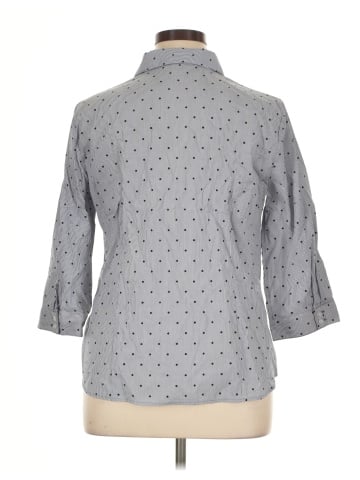 Christopher & Banks 3/4 Sleeve Button-Down Shirt (view 2)