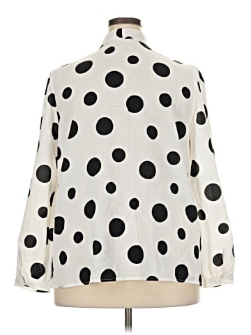 ELOQUII Long Sleeve Blouse (view 2)