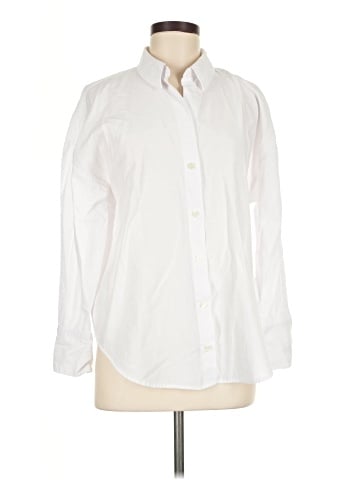 Zara Long Sleeve Button-Down Shirt (view 1)