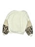 Speechless 100% Polyester Animal Print Ivory Pullover Sweater Size XL (kids) - photo 2