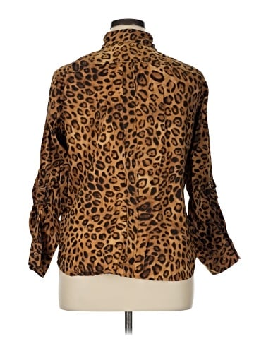 Jones New York Signature Long Sleeve Blouse (view 2)
