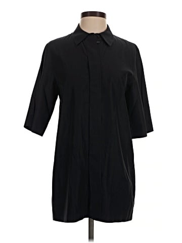 Cos 3/4 Sleeve Button-Down Shirt (view 1)