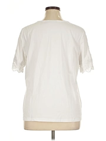 Susan Graver Short Sleeve Top (view 2)