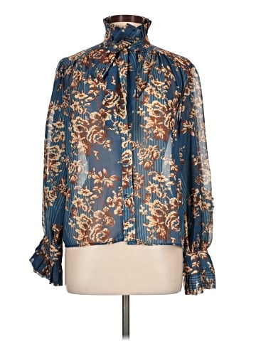 PinkyOtto Long Sleeve Blouse (view 1)