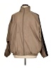 Weatherproof 100% Polyester Solid Brown Track Jacket Size XL - photo 1
