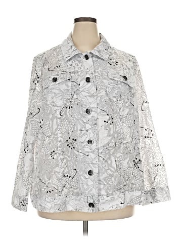 Cj Banks Long Sleeve Button-Down Shirt (view 1)