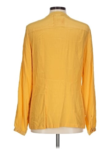 Pendleton Long Sleeve Silk Top (view 2)