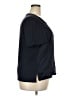 Saint + Sofia 100% Viscose Black Short Sleeve Top Size 18 - photo 4
