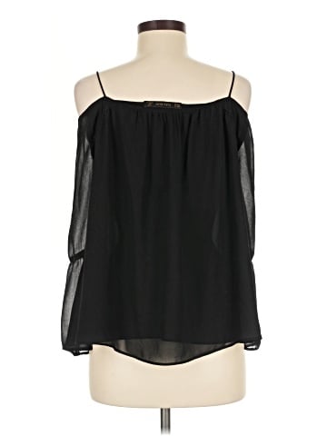 Zara Basic 3/4 Sleeve Blouse (view 2)
