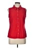 Tommy Hilfiger Red Sleeveless Blouse Size L - photo 1