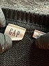 Gap 100% Cotton Stripes Black Pullover Sweater Size XL - photo 7