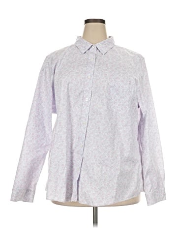 L.L.Bean Long Sleeve Button-Down Shirt (view 1)