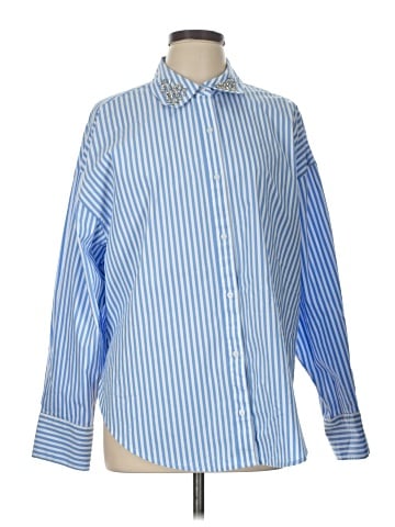 Express Long Sleeve Button-Down Shirt (view 1)