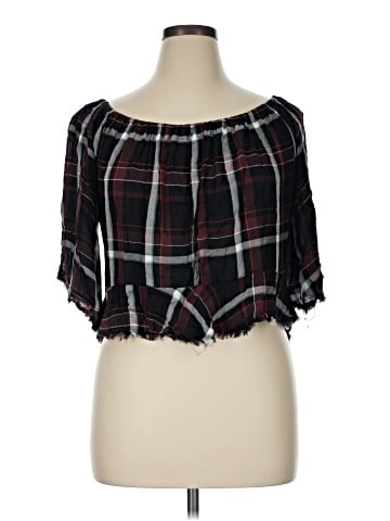 Buffalo by David Bitton 3/4 Sleeve Blouse (view 1)