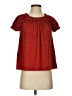 Max Studio Red Short Sleeve Blouse Size S - photo 1