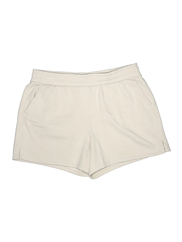 Pre-owned Calvin Klein Performance Athletic Shorts In Ivory