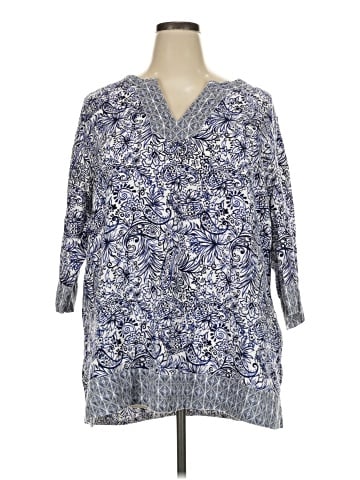 Sigrid Olsen 3/4 Sleeve Blouse (view 1)