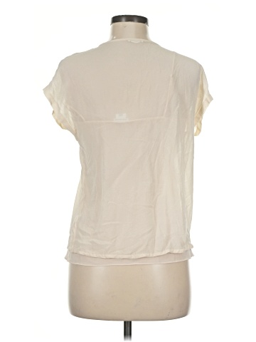 Club Monaco Short Sleeve Silk Top (view 2)