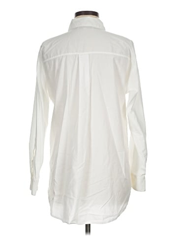 Ann Taylor LOFT Long Sleeve Button-Down Shirt (view 2)