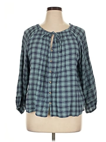 Lucky Brand 3/4 Sleeve Blouse (view 1)