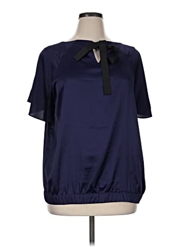 Alfani Short Sleeve Blouse (view 1)
