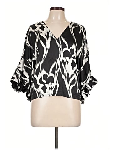 White House Black Market 3/4 Sleeve Blouse (view 1)