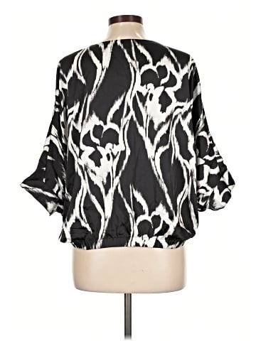 White House Black Market 3/4 Sleeve Blouse (view 2)